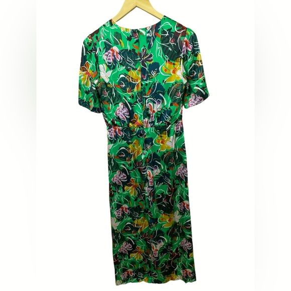 Saloni Eden Dress 100% Silk Women’s Dress Size US 2 - Picture 3 of 10